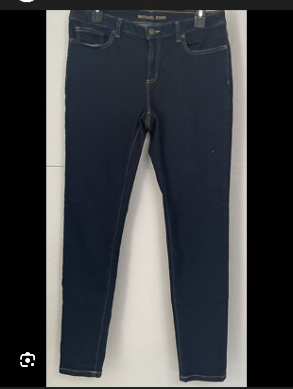 Michael Kors Women's Dark Blue Izzy Skinny Jeans